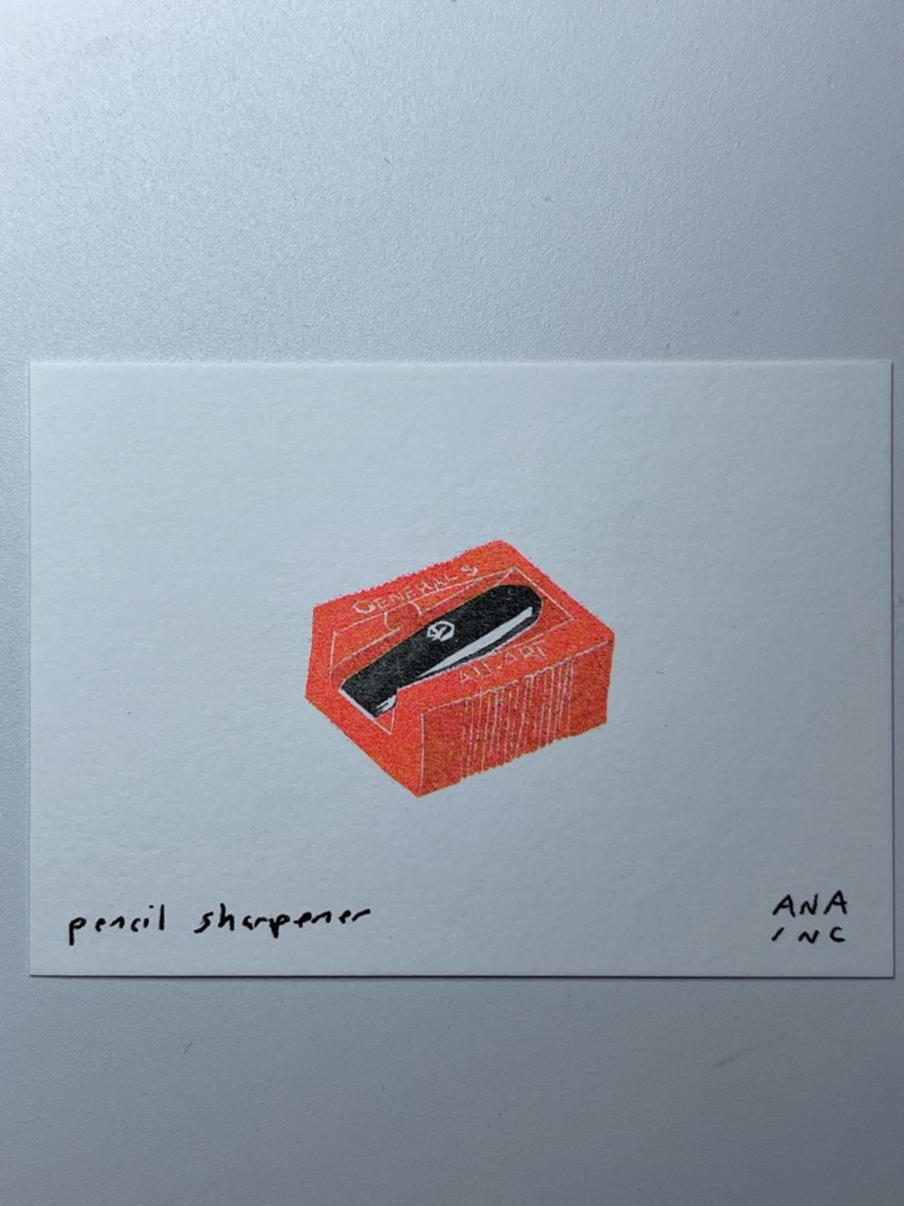 Anastasia Inciardi Pencil Sharpener Mini Print